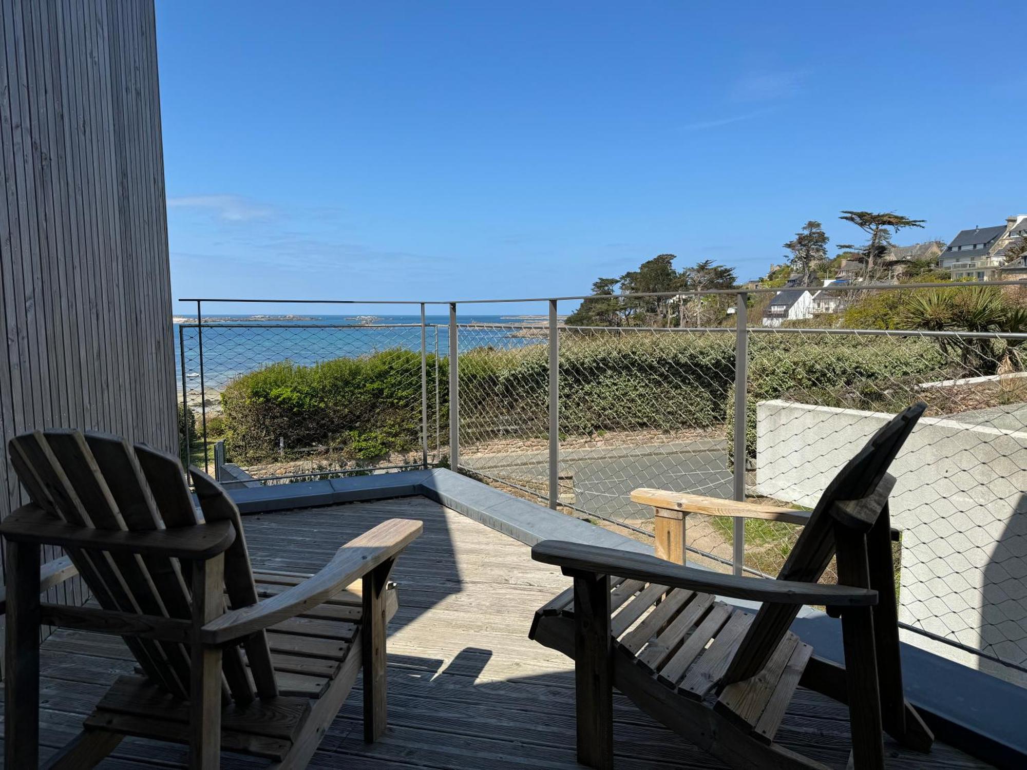 Pavillon De La Plage Trébeurden Exteriér fotografie